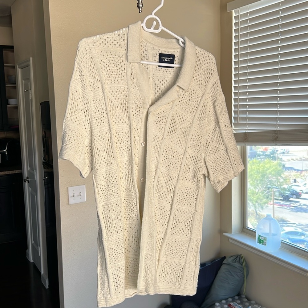 Abercrombie and Fitch stitched shirt